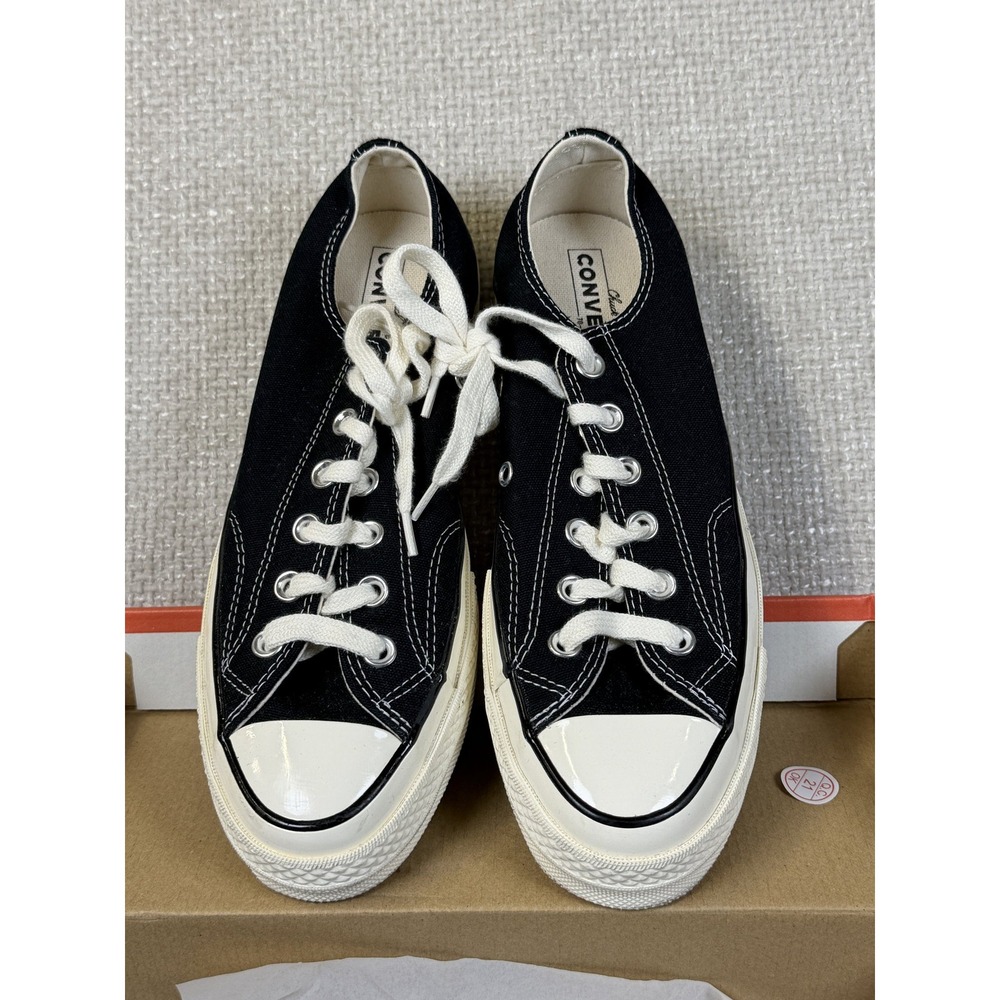 Converse Chuck 70 Low Black Egret 162058C Mens 6.5 Womens 8.5 New in Box